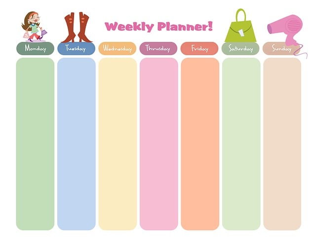 Optimaliseer je planning met een grote whiteboard weekplanner en kalender